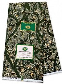 Vlisco Embellished Holland Wax Print | Vlisco Fabric